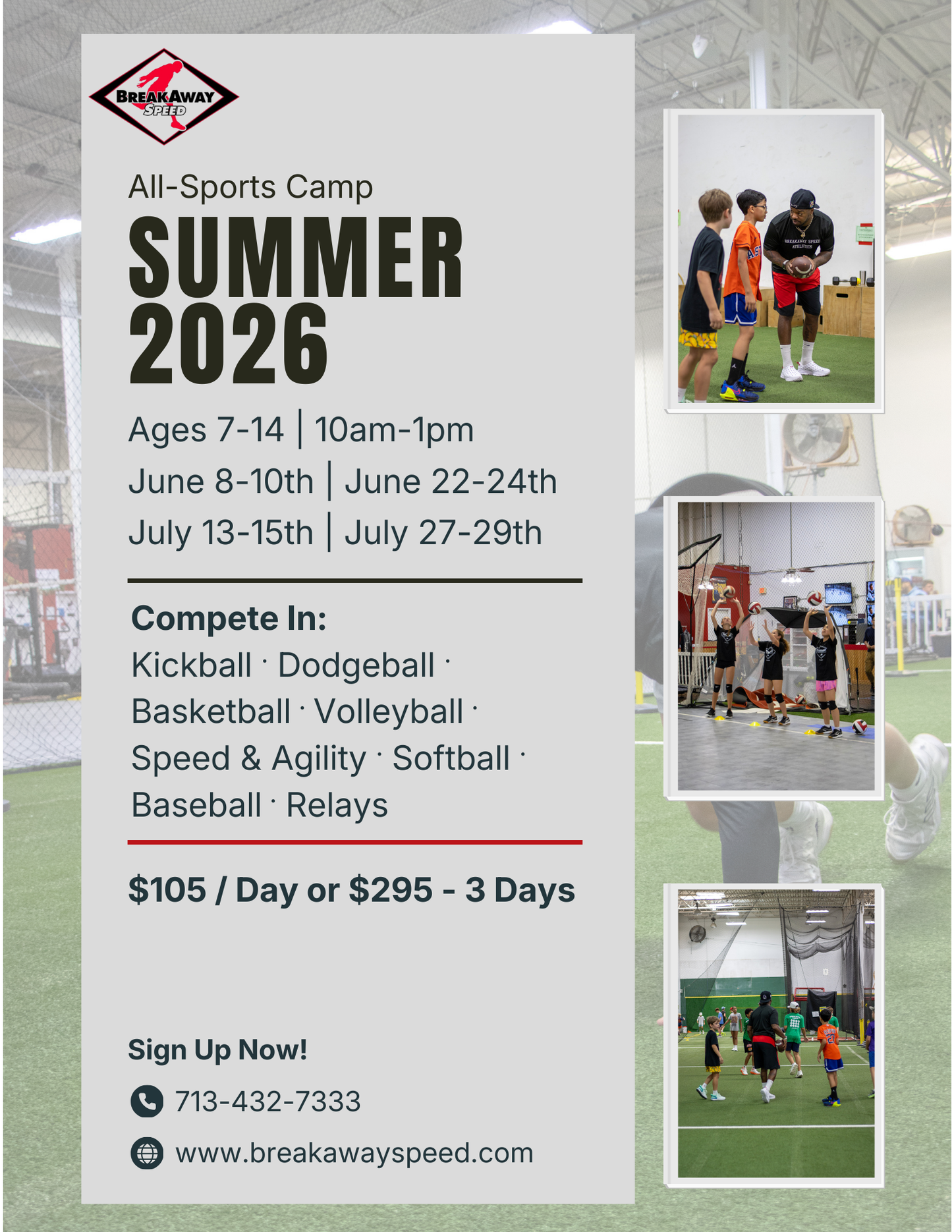 Summer All Sports Camp (7/13-7/15)