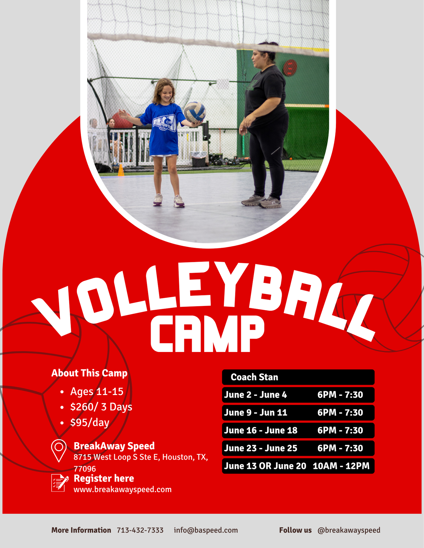 Summer Volleyball Camp (6/16-6/18)