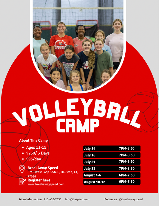 Summer Volleyball Camp (8/10-8/12) w/ Coach Jena