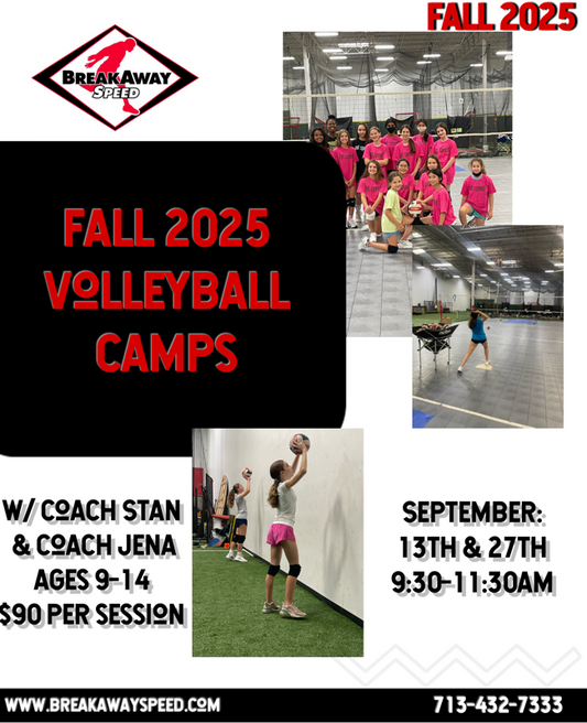 One Day Volleyball Camp (9/13 or 9/27) Ages 9-14